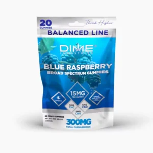 Balanced line Blue Raspberry Gummies